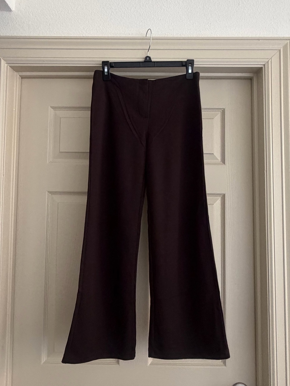 Mango Brown Low Rise Pant